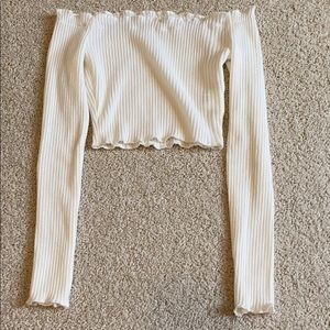 Off the shoulder top